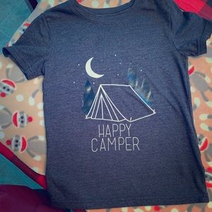 Happy camper toddler boy top